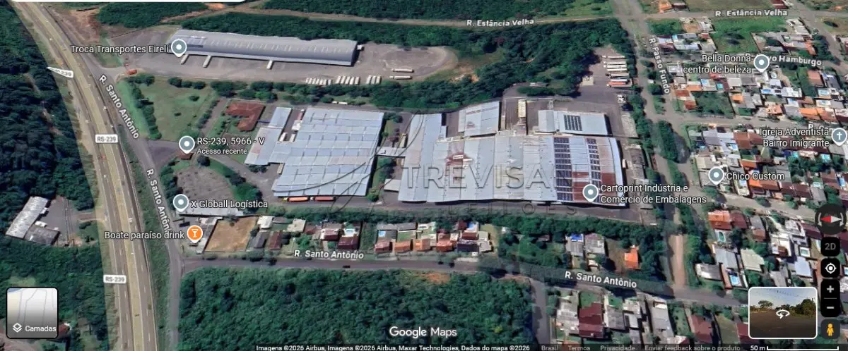 LOTE 000 - Imóvel Industrial / Pavilhóes.