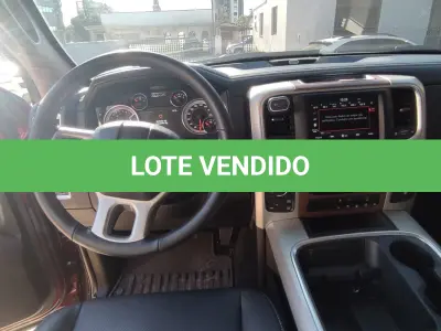LOTE 001 - VEÍCULO I/RAM CLASSIC LARAMIE, ANO 2022, PLACAS JBQ1B79, COR VERMELHA - BLINDADO