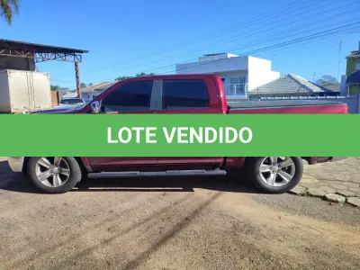 LOTE 001 - VEÍCULO I/RAM CLASSIC LARAMIE, ANO 2022, PLACAS JBQ1B79, COR VERMELHA - BLINDADO